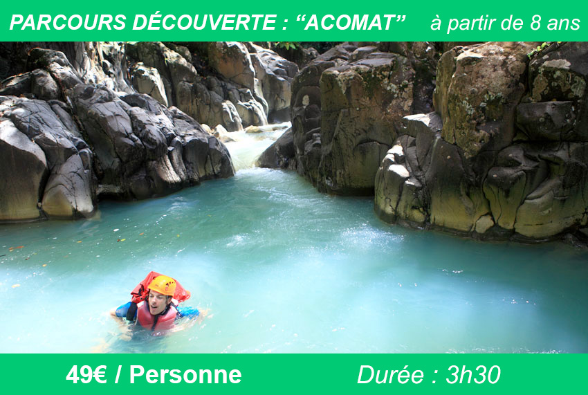 canyoning guadeloupe